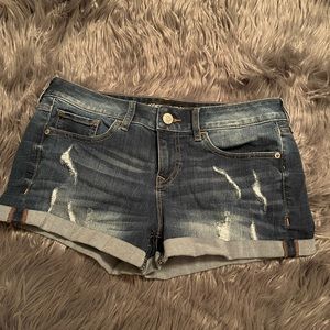 NWOT Express Jeans denim short low rise never worn